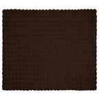 Coperta antiscivolo in sintetica di coniglio Olite Cammello