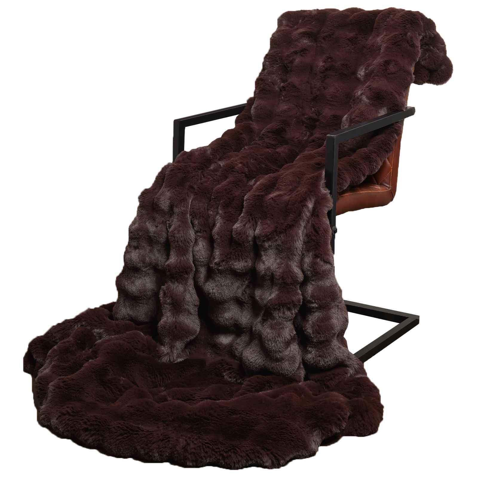 Coperta antiscivolo in sintetica di coniglio Olite 4 pcs