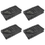 Coperta antiscivolo in sintetica di coniglio Olite 4 pcs