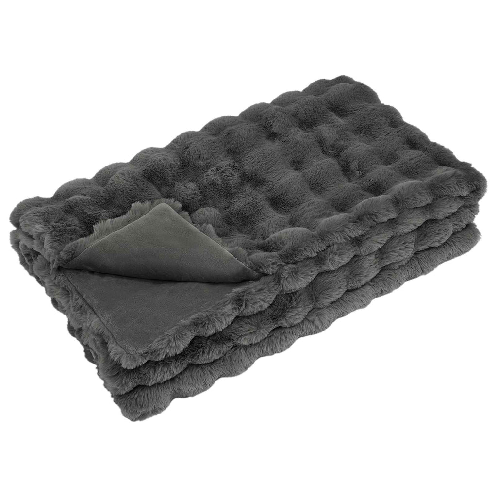 Coperta antiscivolo in sintetica di coniglio Olite 4 pcs
