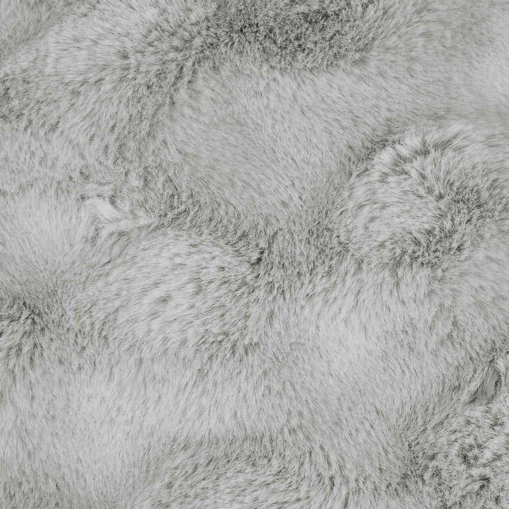 Coperta antiscivolo in sintetica di coniglio Olite Grigio