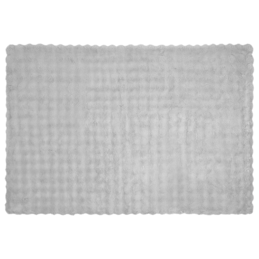 Coperta antiscivolo in sintetica di coniglio Olite Grigio