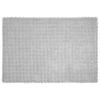 Coperta antiscivolo in sintetica di coniglio Olite Grigio