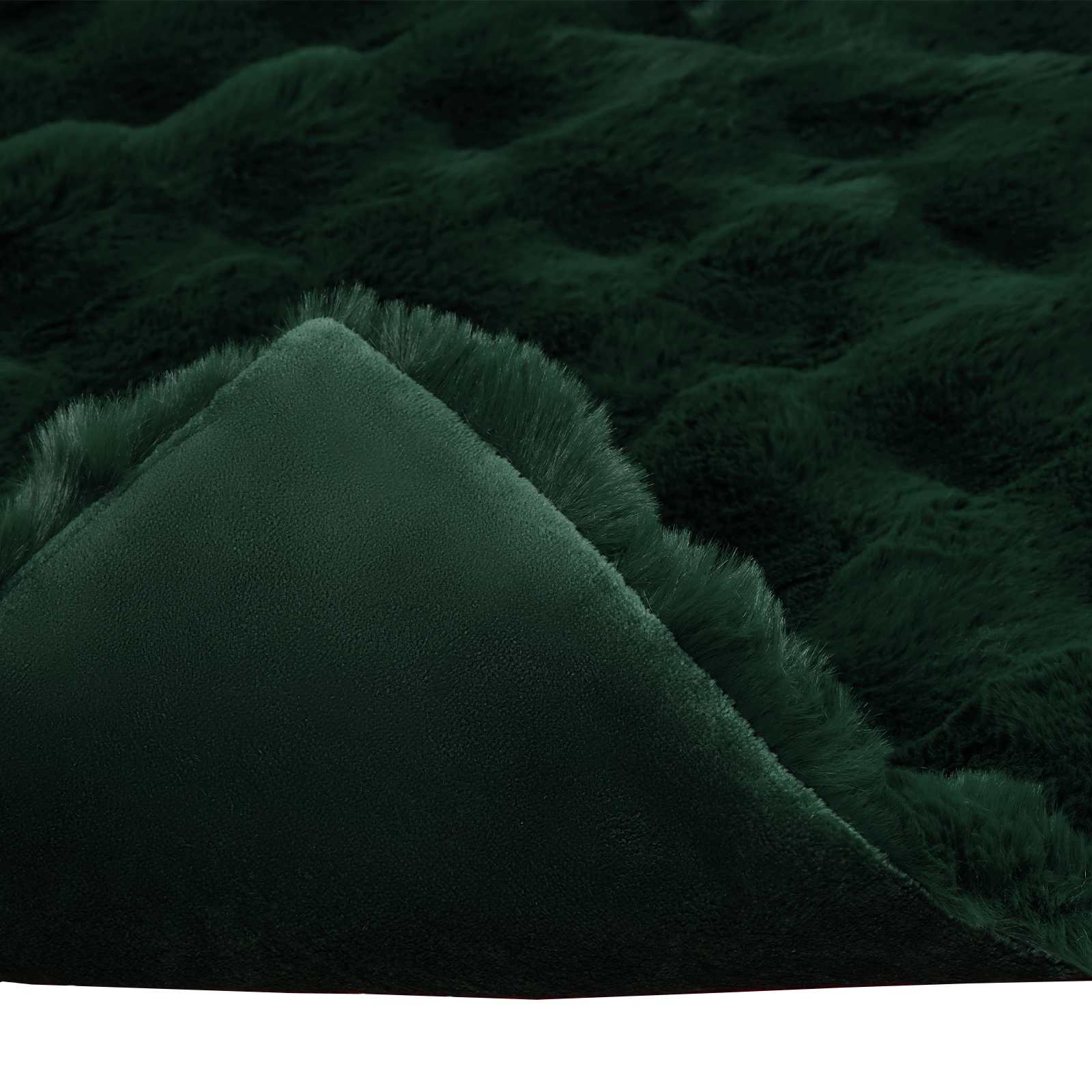 Coperta antiscivolo in sintetica di coniglio Olite 4 pcs