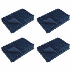 Coperta antiscivolo in sintetica di coniglio Olite 4 pcs