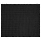 Coperta antiscivolo in sintetica di coniglio Olite Nero