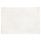 Coperta antiscivolo in sintetica di coniglio Olite Bianco