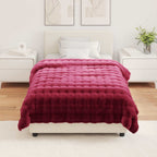 Coperta antiscivolo in sintetica di coniglio Olite 130 x 150 cm