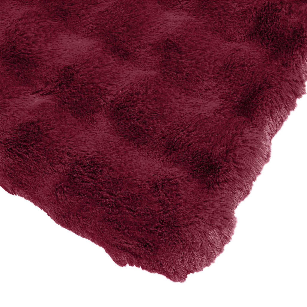 Coperta antiscivolo in sintetica di coniglio Olite 150 x 220 cm