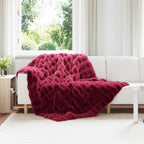 Coperta antiscivolo in sintetica di coniglio Olite 150 x 220 cm