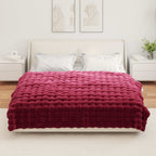 Coperta antiscivolo in sintetica di coniglio Olite 150 x 220 cm