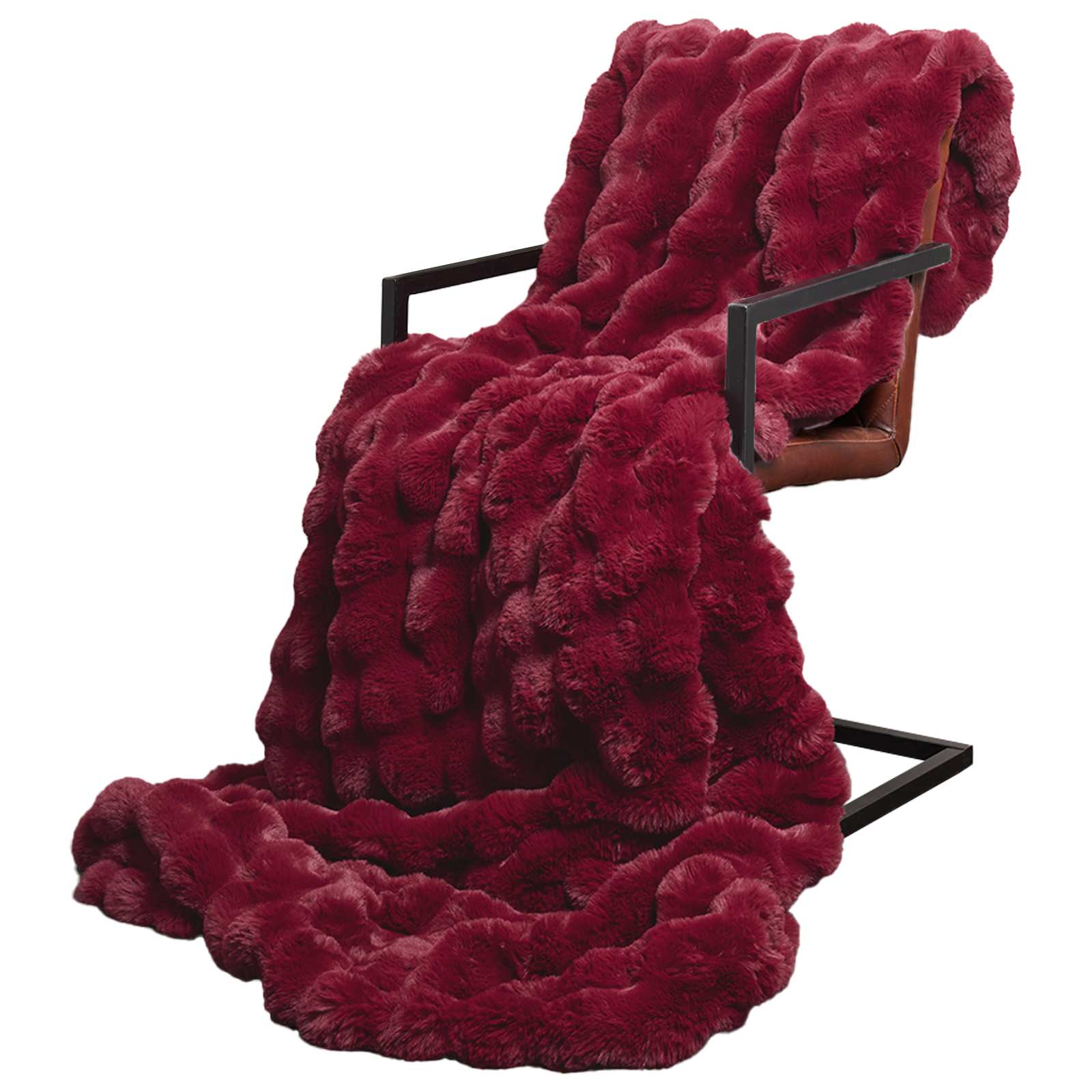 Coperta antiscivolo in sintetica di coniglio Olite 220 x 240 cm