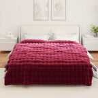 Coperta antiscivolo in sintetica di coniglio Olite 240 x 270 cm