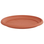 Vassoio Rotondo per Fiori 6 pcs Rosso Mattone Ø 27 x 2,5 cm