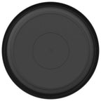 Vassoio Rotondo per Fiori 6 pcs Nero Ø 14 x 2 cm Plastica