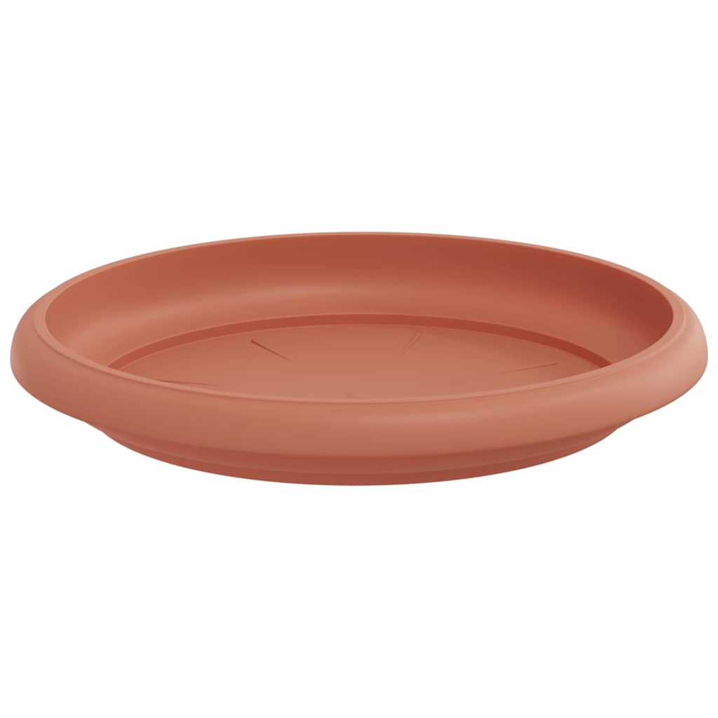 Vassoio Rotondo per Fiori 24 pcs Rosso Mattone Ø 14 x 2 cm
