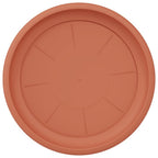 Vassoio Rotondo per Fiori 24 pcs Rosso Mattone Ø 27 x 2,5 cm