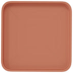 Vassoio Quadrato per Fiori 6 pcs Rosso Mattone 32 x 32 x 2,5 cm