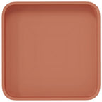 Vassoio Quadrato per Fiori 24 pcs Rosso Mattone 15 x 15 x 2 cm