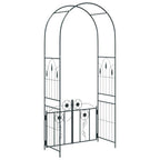 Arco da Giardino con blocco Nero 102 x 50 x 218 cm