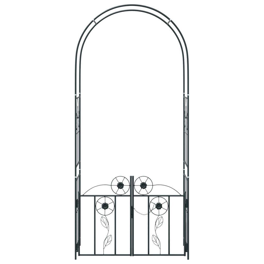 Arco da Giardino con blocco Nero 102 x 50 x 218 cm