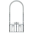 Arco da Giardino con blocco Nero 102 x 50 x 218 cm