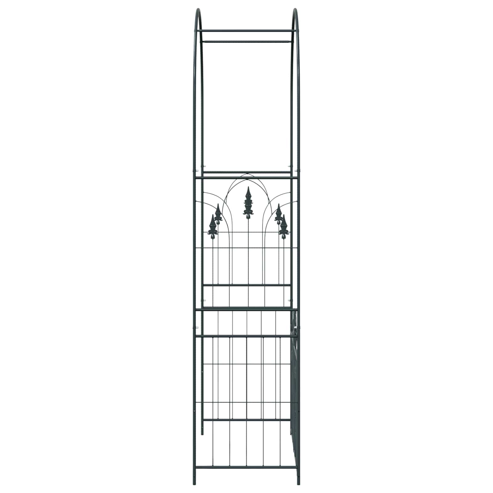 Arco da Giardino con blocco Nero 102 x 50 x 218 cm