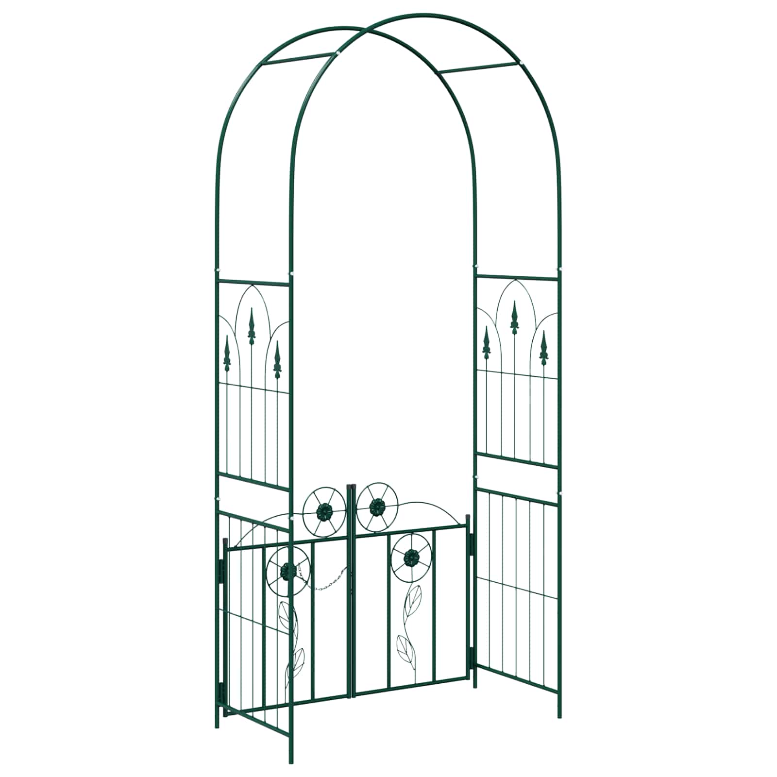 Arco da Giardino con blocco Verde 102 x 50 x 218 cm