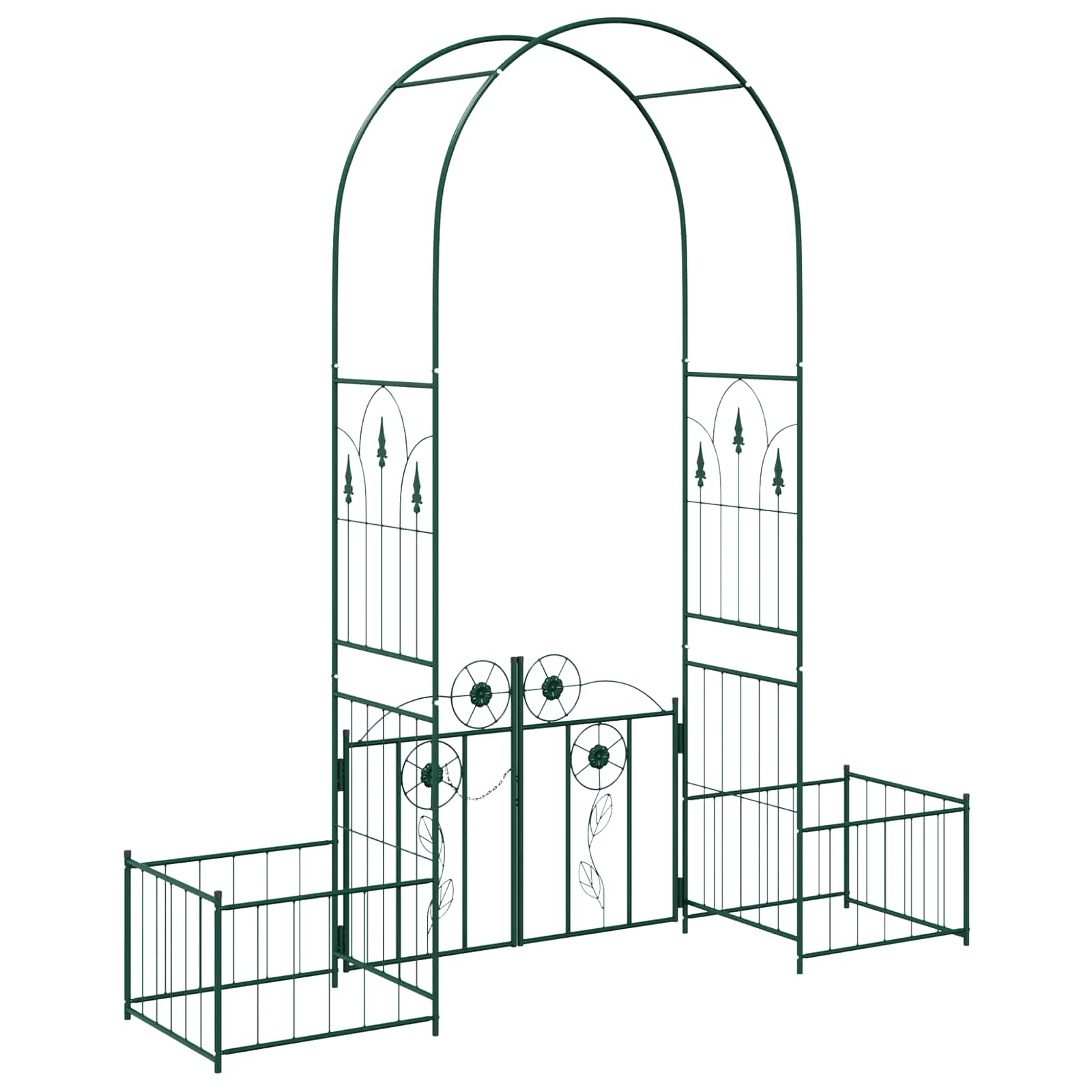 Arco da Giardino con blocco Verde 203 x 50 x 218 cm