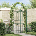Arco da Giardino Tinta unita Verde 115 x 37 x 226 cm