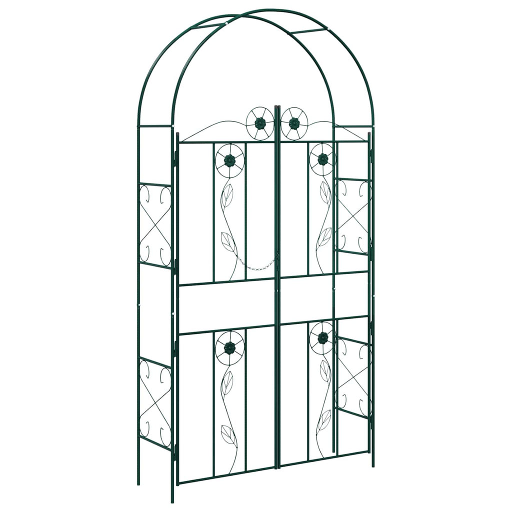 Arco da Giardino Tinta unita Verde 115 x 37 x 226 cm
