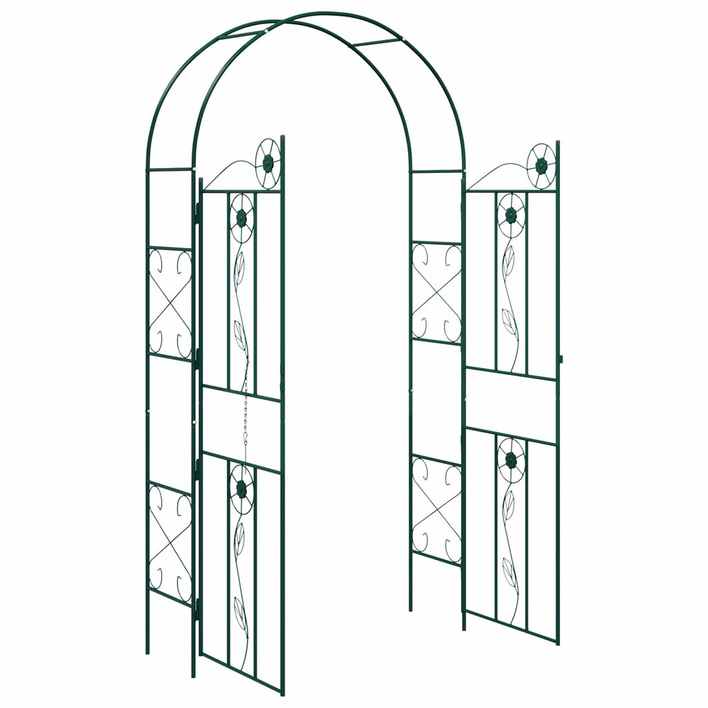 Arco da Giardino Tinta unita Verde 115 x 37 x 226 cm