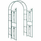 Arco da Giardino Tinta unita Verde 115 x 37 x 226 cm