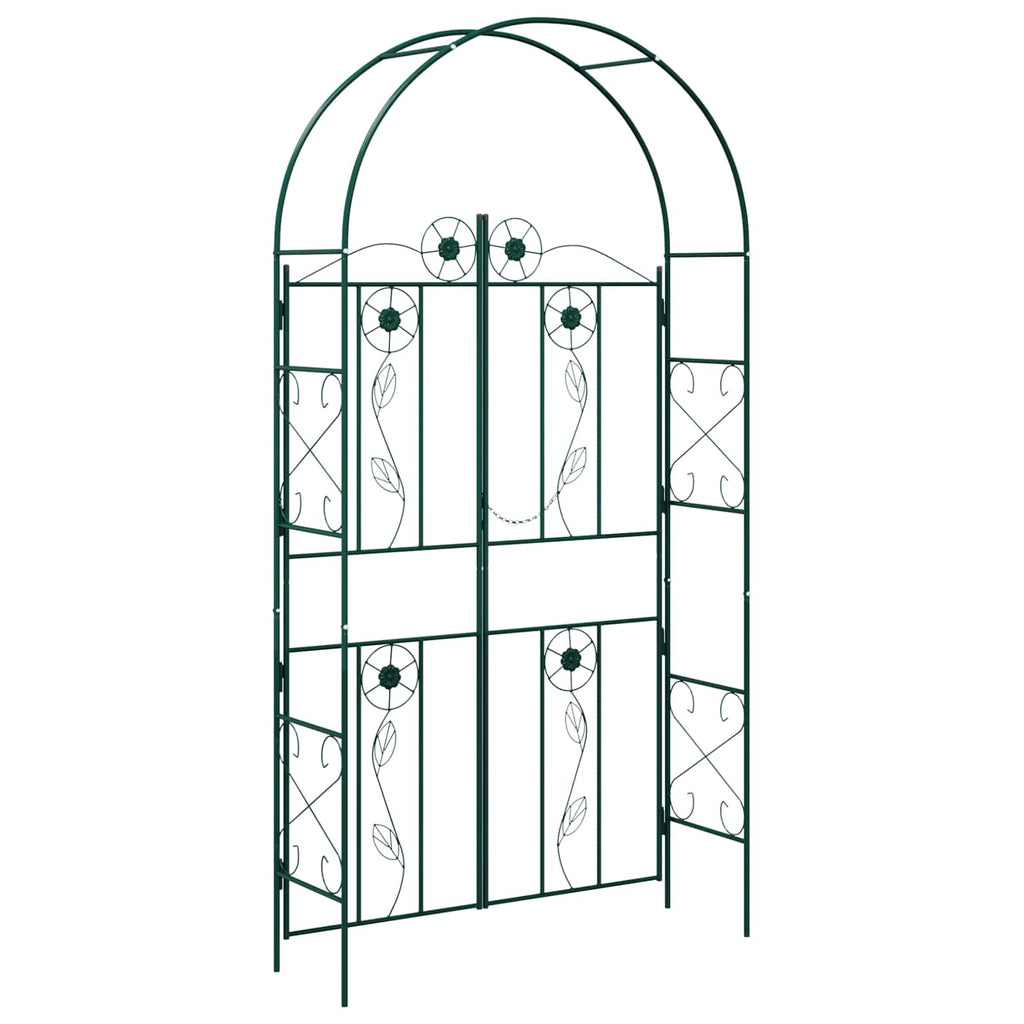 Arco da Giardino Tinta unita Verde 115 x 37 x 226 cm