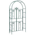 Arco da Giardino Tinta unita Verde 115 x 37 x 226 cm