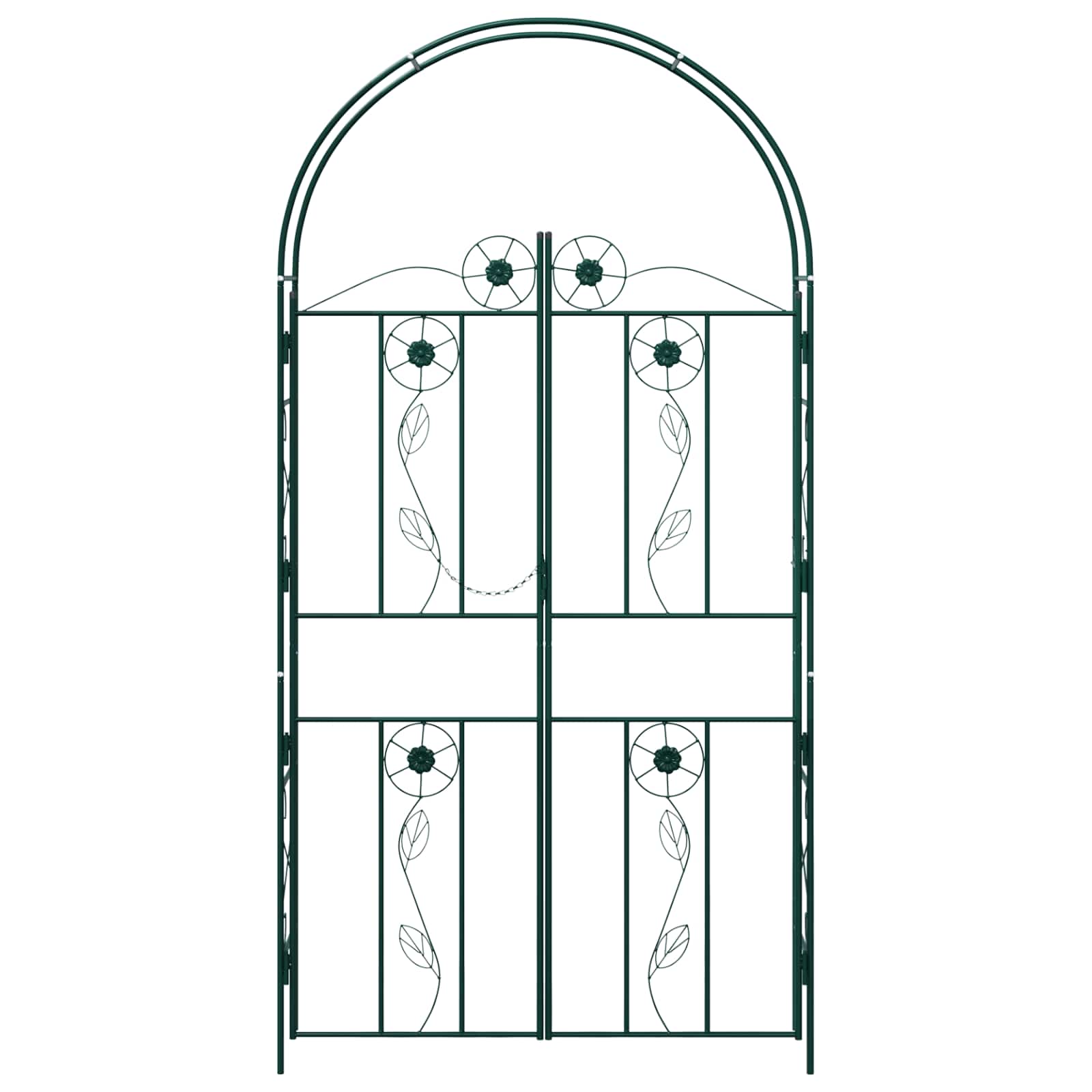 Arco da Giardino Tinta unita Verde 115 x 37 x 226 cm
