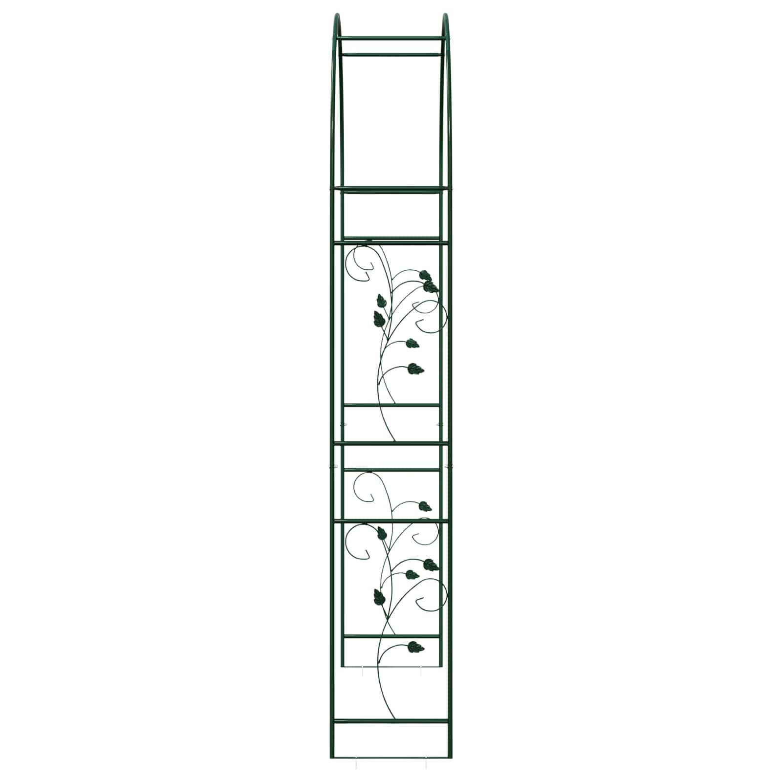 Arco da Giardino Floreale Verde 115 x 37 x 231 cm