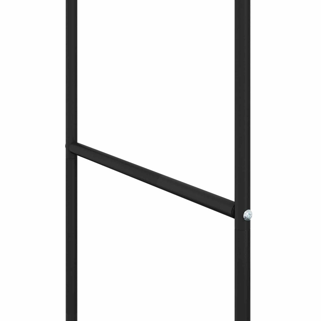 Stendibiancheria Tinta unita Nero 80 x 53 x 156 cm