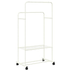 Stendibiancheria con lo scaffale Bianco 80 x 53 x 156 cm