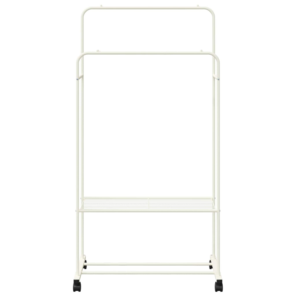 Stendibiancheria con lo scaffale Bianco 80 x 53 x 156 cm