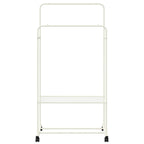 Stendibiancheria con lo scaffale Bianco 80 x 53 x 156 cm