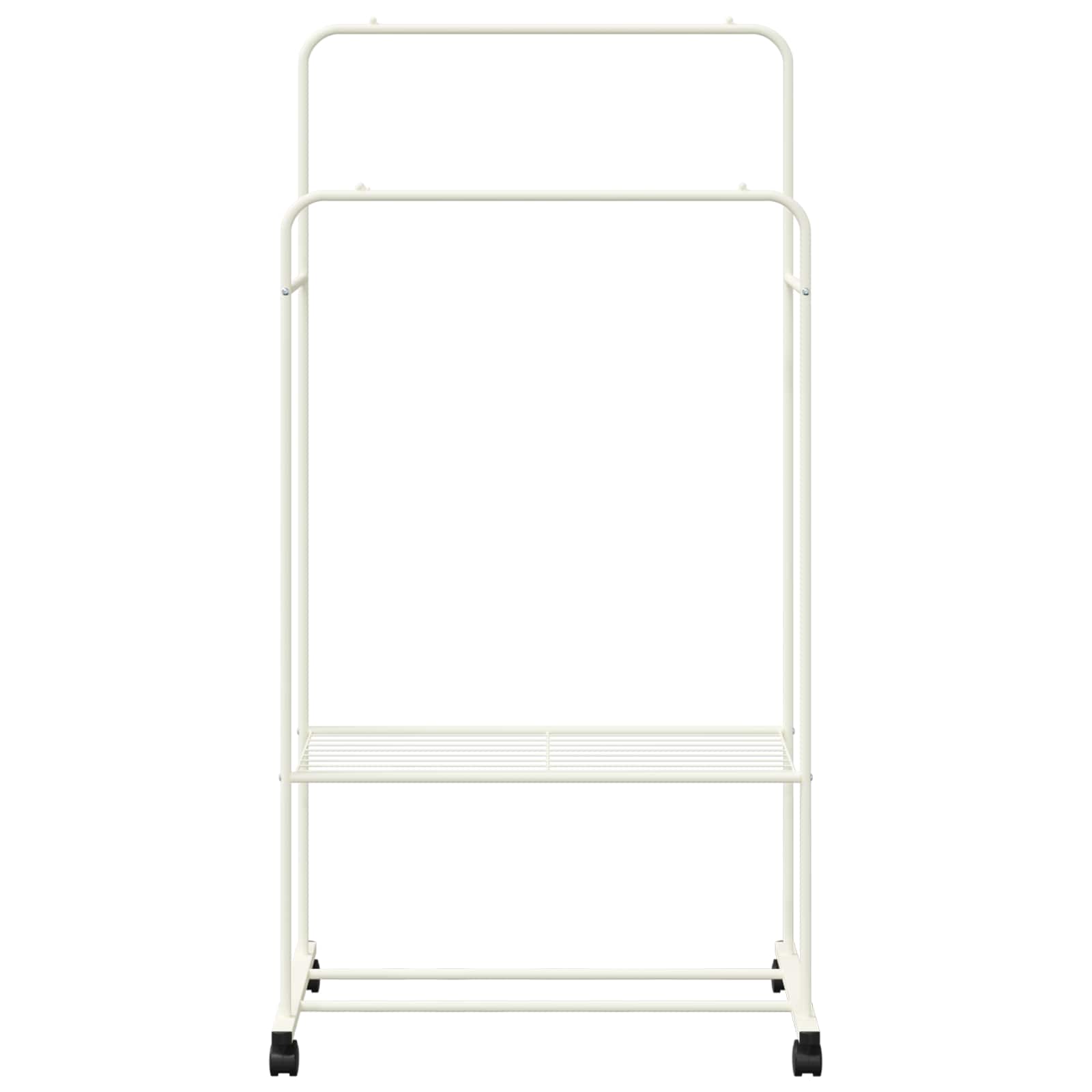 Stendibiancheria con lo scaffale Bianco 80 x 53 x 156 cm