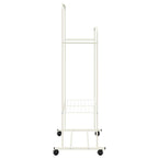 Stendibiancheria con lo scaffale Bianco 80 x 53 x 156 cm