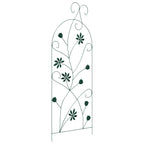 Recinzione per Giardino 3 pcs Verde 112 x 39,5 cm Acciaio
