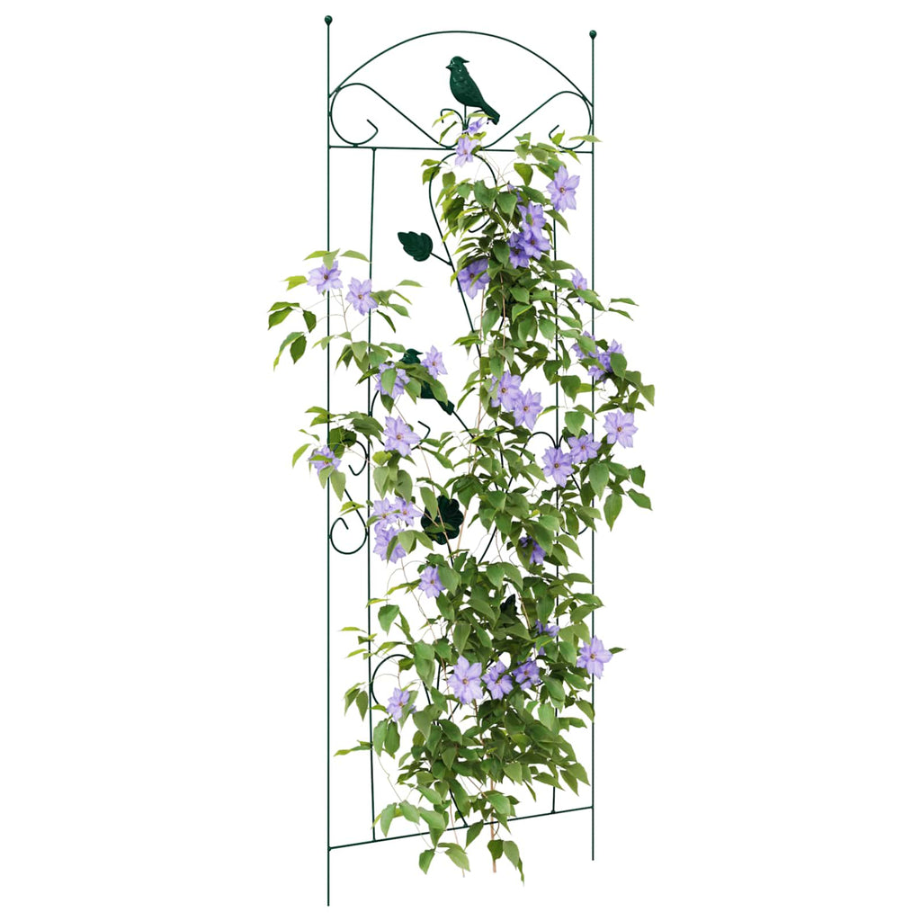 Recinzione per Giardino 3 pcs Verde 110 x 40 cm Acciaio