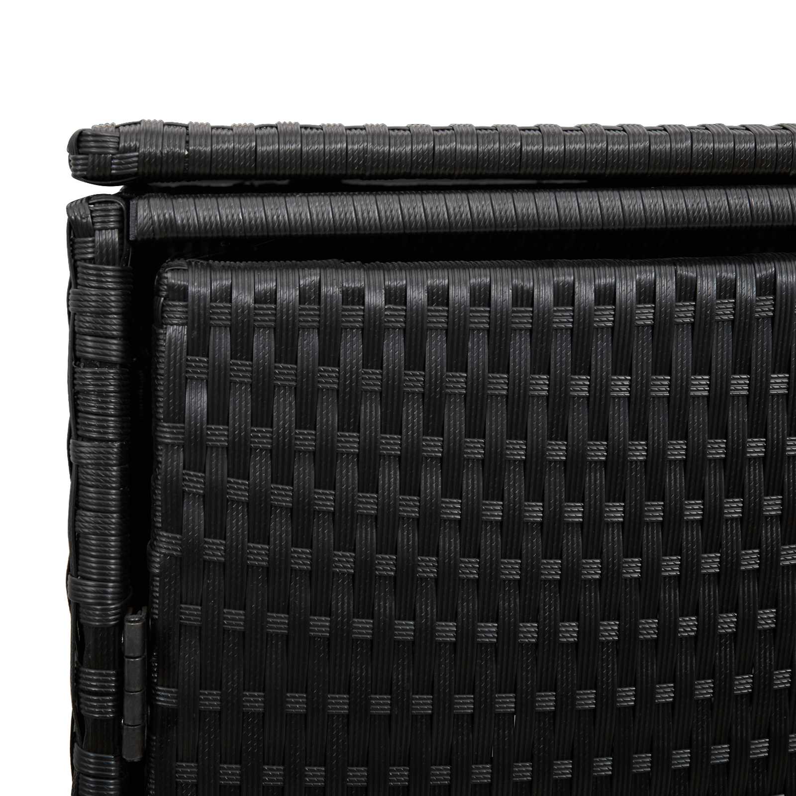 Cassa per Spazzatura Nero 65 x 80 x 115 cm Polietilene