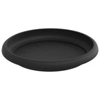 Vasi per Piante 6 pcs Nero Ø 15 x 12 cm Plastica