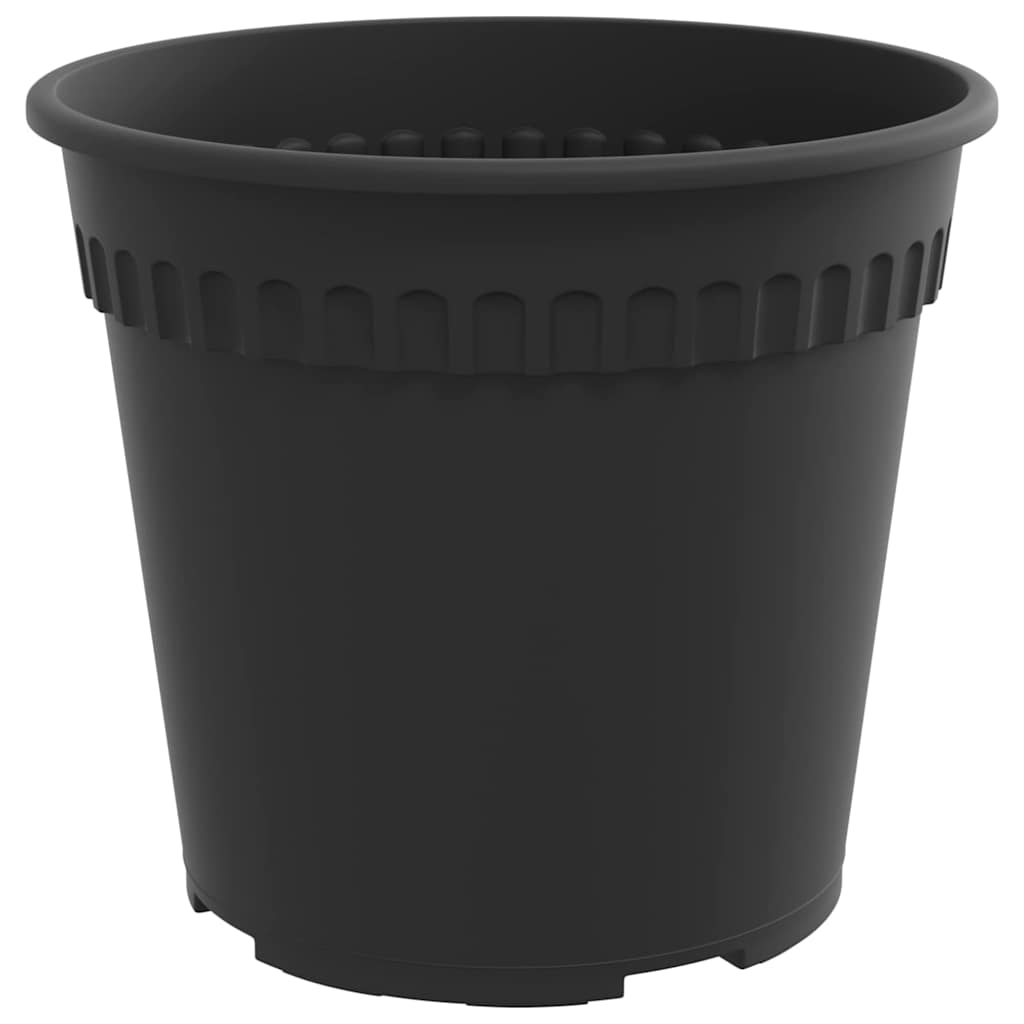 Vasi per Piante 6 pcs Nero Ø 17 x 14 cm Plastica