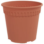 Vasi per Piante 24 pcs Rosso Mattone Ø 17 x 14 cm Plastica