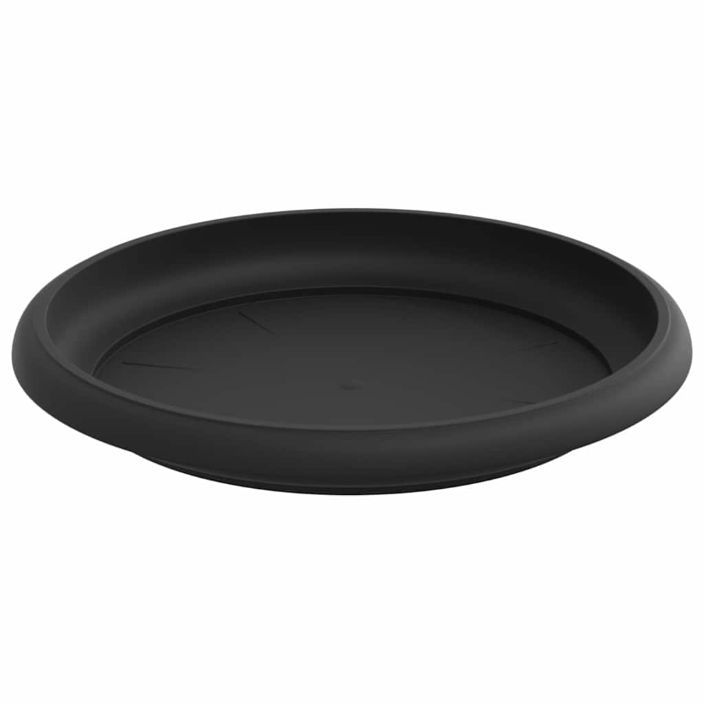Vasi per Piante 24 pcs Nero Ø 19 x 16 cm Plastica